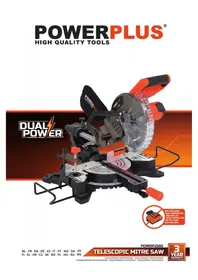 Notice PowerPlus POWDP2560 Пила