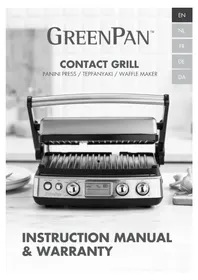 Notice GreenPan CC006810 Plaque de grill