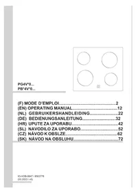 Notice AMICA EC 744 100 E Sporák