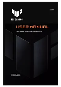 Notice ASUS TUF GAMING AX4200 Routeur sans fil