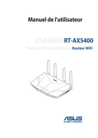 Notice ASUS RT-AX5400 Routeur sans fil