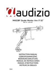 Notice Audizio MAD20F Support mural