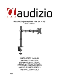 Notice Audizio MAD10 Support mural