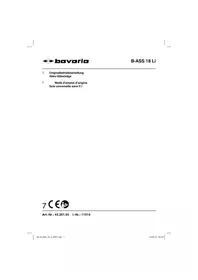 Notice Bavaria B-ASS 18 LI Scie