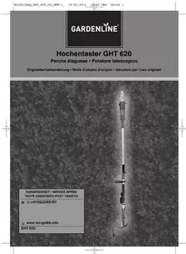 Notice Gardenline GHT 620 Säge