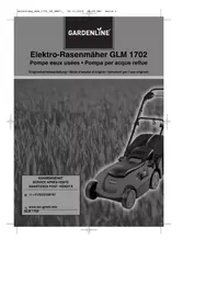 Notice Gardenline GLM 1702 Rasenmäher