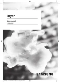 Notice SAMSUNG DV25B6900EW Sèche-linge