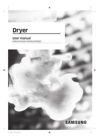 Notice SAMSUNG DVE45T6000P Sèche-linge