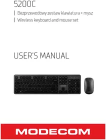 Notice ModeCom 5200C Clavier