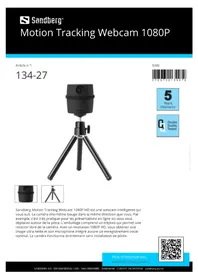 Notice SANDBERG 134-27 Webcam