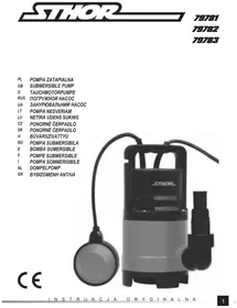 Notice Sthor 79781 Pompe à eau