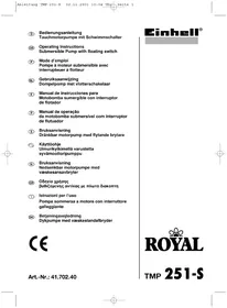 EINHELL Royal TMP 251-S - Bomba de superficie