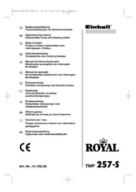 EINHELL Royal TMP 257-S - Bomba de superficie