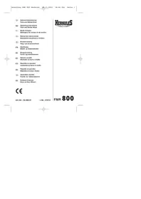 Notice Herkules FMR 800 Mélangeur de peinture