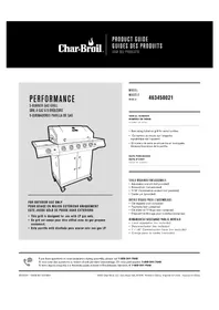 Notice CHAR BROIL PERFORMANCE 463458021 Placa de parrilla