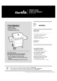 Notice CHAR BROIL PERFORMANCE 463465022 Placa de parrilla