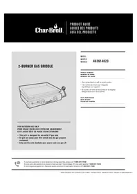 Notice CHAR BROIL 463614023 Placa de parrilla