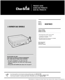 Notice CHAR BROIL 463670023 Placa de parrilla
