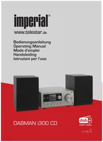 Notice Telestar DABMAN I300 CD Non catégorisé