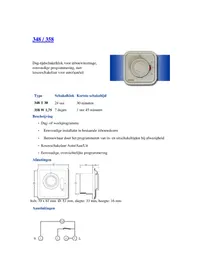 Notice Suevia 348 Commutateur