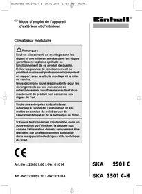 EINHELL SKA 2501 C - Climatiseur
