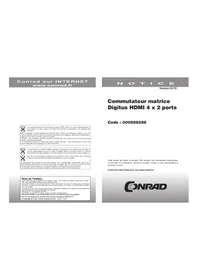 Notice Digitus DS-48300 Répartiteur