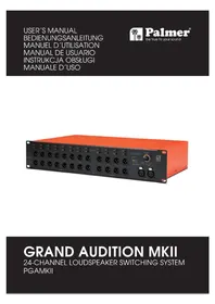 Notice Palmer GRAND AUDITION MKII Ricevitore
