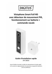 Notice Digitus DN-18650 Caméra de surveillance