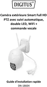 Notice Digitus DN-18604 Caméra de surveillance