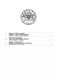 Notice BERTAZZONI PR1PROCH94I1EXT Cooker