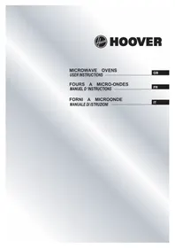 Notice HOOVER HMG281XC3 Microonde
