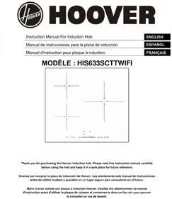 Notice HOOVER HIS633SCTTWIFI Cocina
