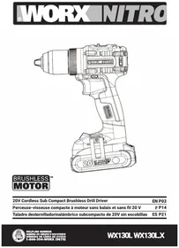 WORX WX130L - Perceuse