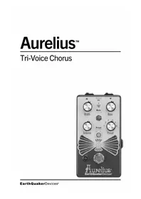 Notice EarthQuaker Devices AURELIUS Effect pedal