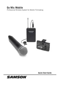 Notice SAMSON GO MIC MOBILE HXD2 Microphone