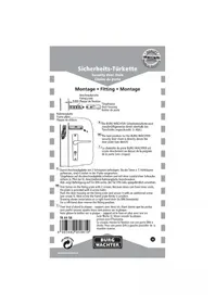 Notice Burg Wächter TKM 64 SB Non catégorisé