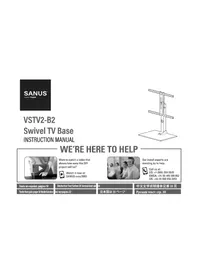 Notice SANUS VTVS2-B2 ТВ мебель