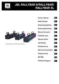 Notice JBL RALLYBAR XL Barre de son