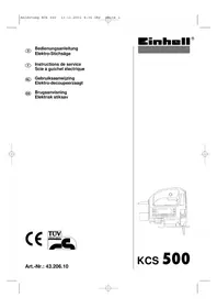EINHELL KCS 500 - Elektrische zaag
