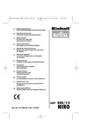 Notice EINHELL ROYAL SMP 450/1-S NIRO Pompe de surface