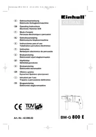 EINHELL BM-G 800 E - Pora