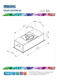 Notice Berg LEXTON 60 Hotte