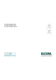 Notice Elcom VWC-300 Interphone