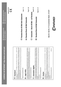 Notice Raveland BOOM 80A Subwoofer