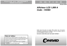 Notice Beckmann & Egle EX2076 équipements de mesure