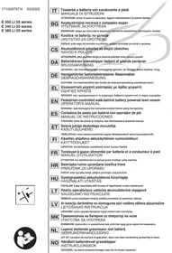 Notice ALPINA AL1 3020 LI Mașină de tuns iarba