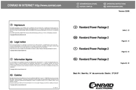 Notice Raveland GREEN FORCE II Autoradio