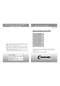 Notice Traco Power TCL 024-112 Câble pour ordinateur et périphérique