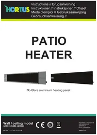 Notice Hortus 211-334 Chauffage