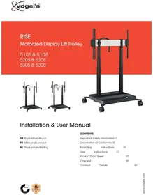 Notice OPTOMA RISE 5308 Multimédia carts
